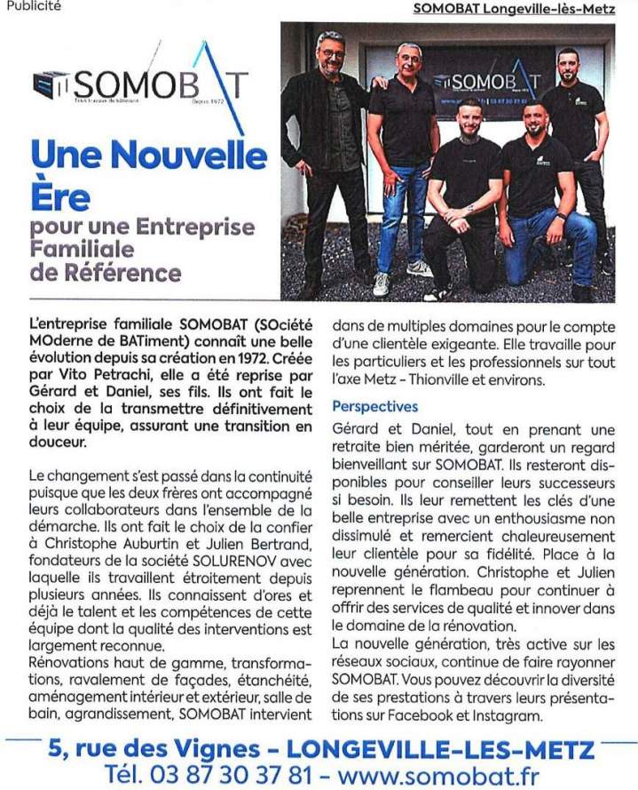 Une nouvelle ère Longeville-lès-Metz